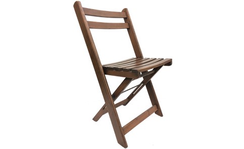 404041 Rustic Wood Folding Chair 295X295