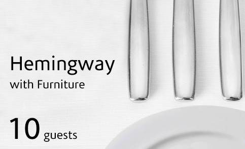 Hemingway With Furniture For 10 Guests 483X295