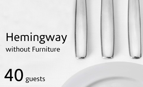 Hemingway Without Furniture For 40 Guests 483X295