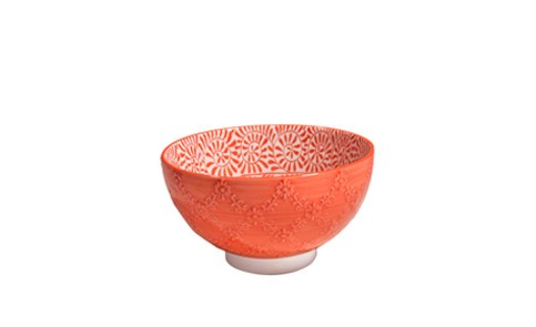 Orange Textured Small Bowl 295X295