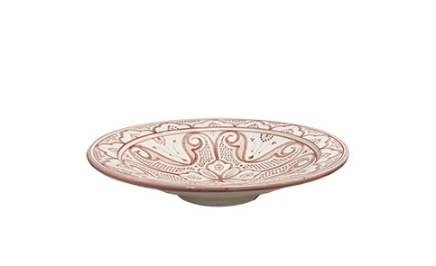 Pink Moroccan Coupe Platter 36 295X295