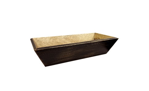 Black Wash Wood Bread Box 30X14x7 295X295