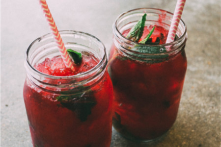 Jam jar cocktails