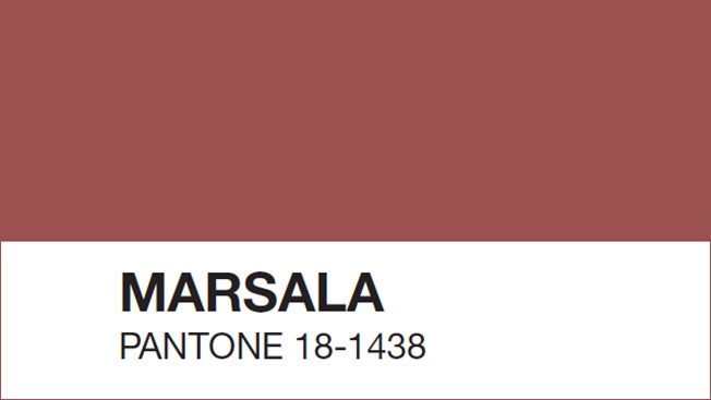 pantone marsala - large