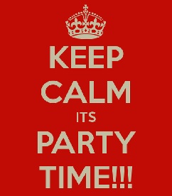 keep calm its party time