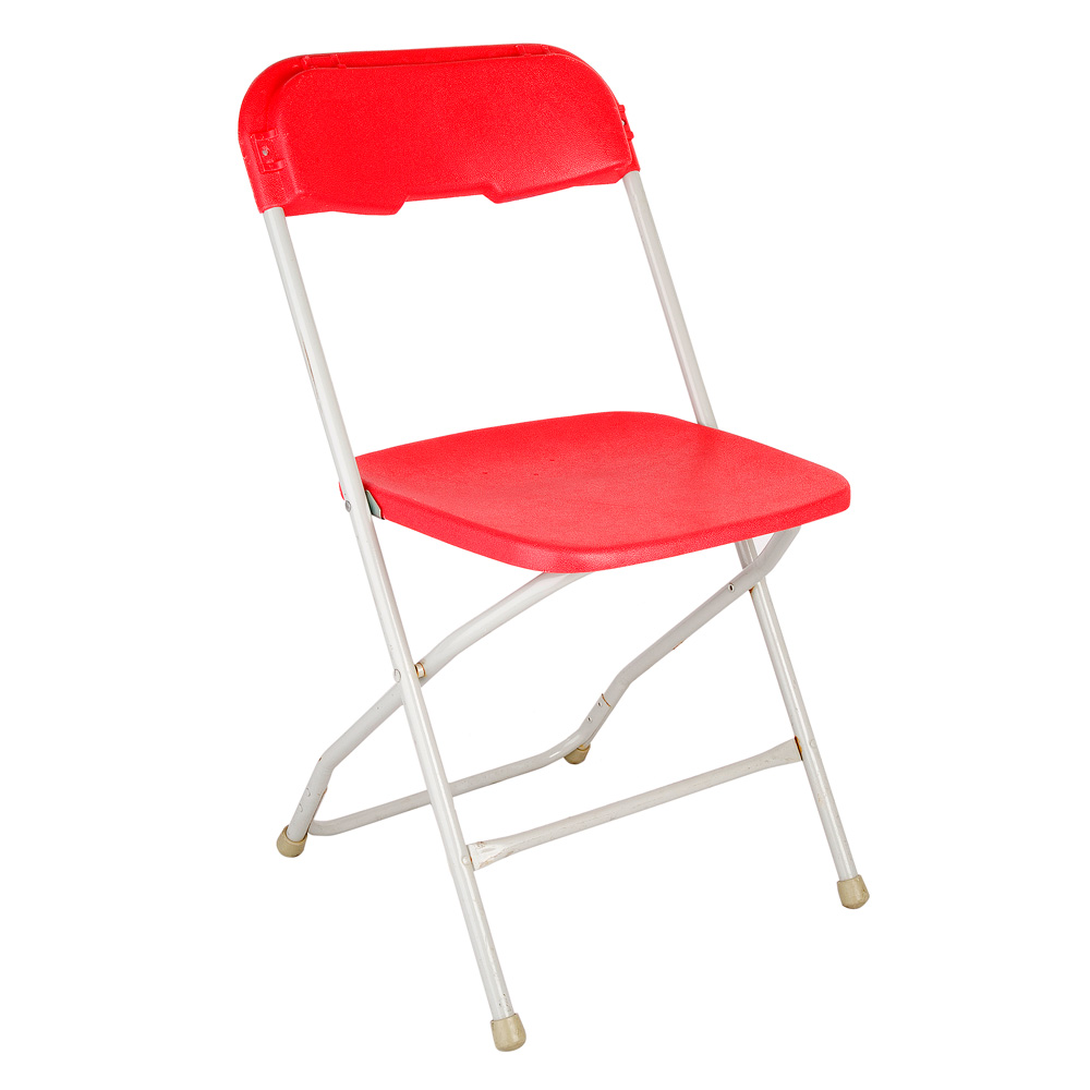 Chair Fold Flat (Samsonite) - Black - Allens Hire